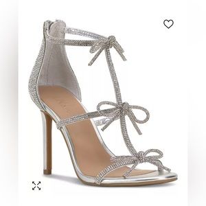 INC Women's Nolino Beaded Bow T-Strap Dress Sandals